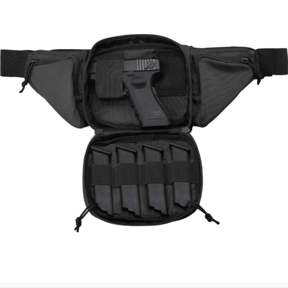 NWT Concealed Carry Tactical Pack One Size Fits Most Black Military Surplus